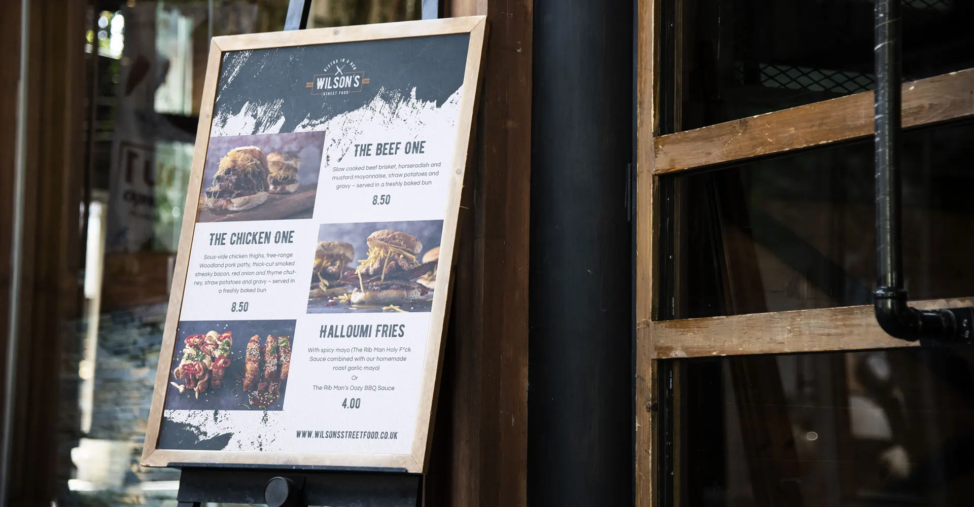 Wilsons menu